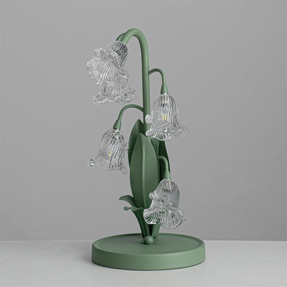 Table Light | Crystal Flower Bud Design