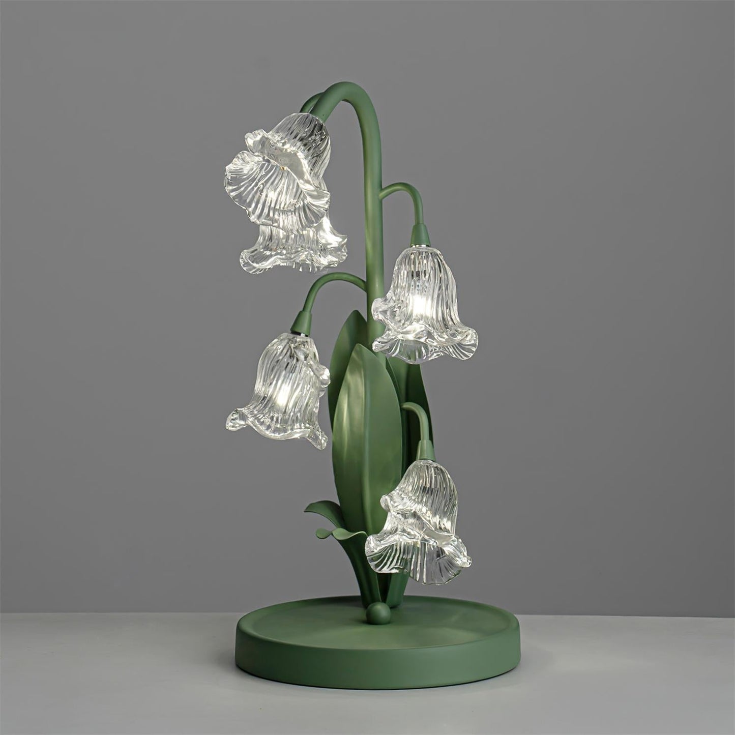 Table Light | Crystal Flower Bud Design