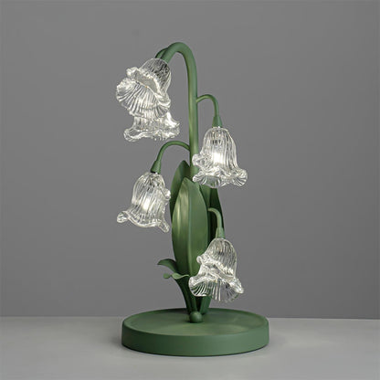 Table Light | Crystal Flower Bud Design