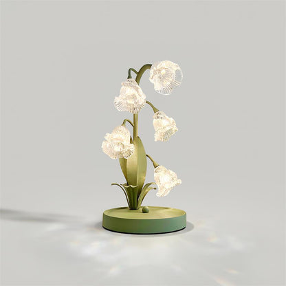Table Light | Crystal Flower Bud Design