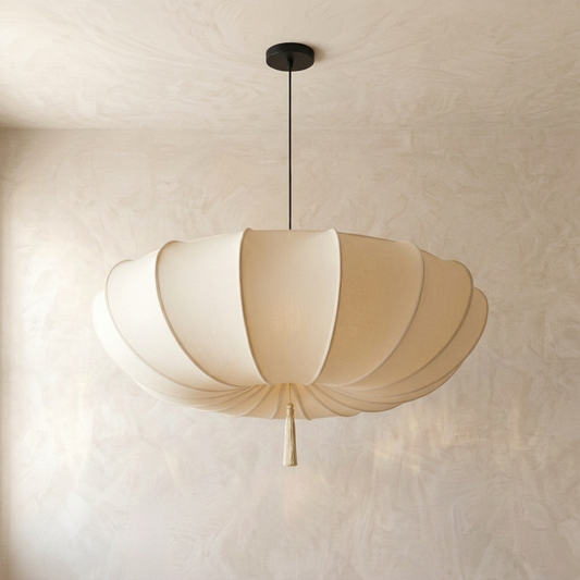 Pendant Light | Umbrella Fabric Shade Design