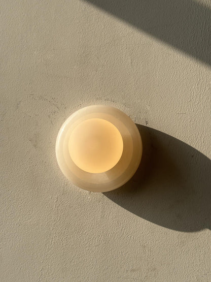 Wall Light | Natural Stone Ring Design