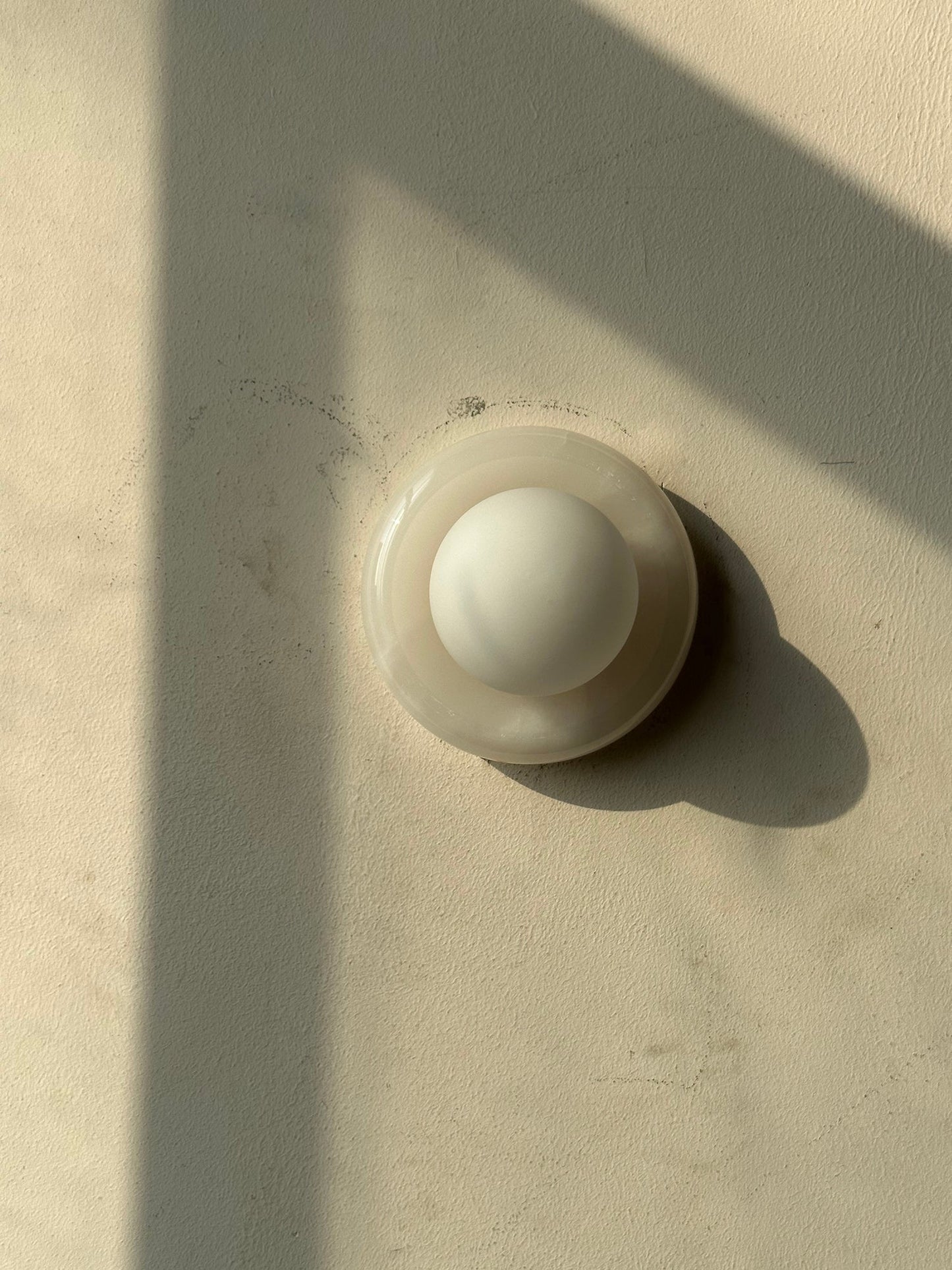 Wall Light | Natural Stone Ring Design