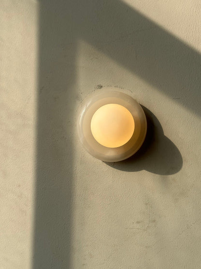 Wall Light | Natural Stone Ring Design