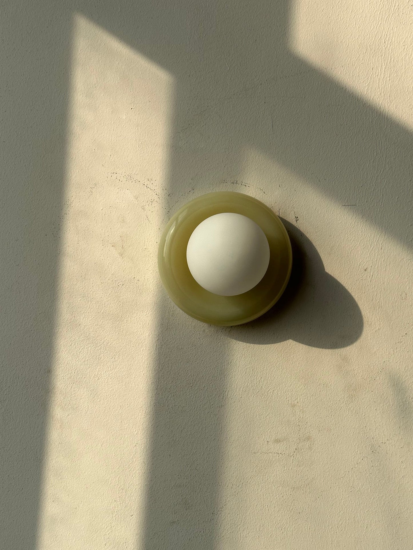 Wall Light | Natural Stone Ring Design