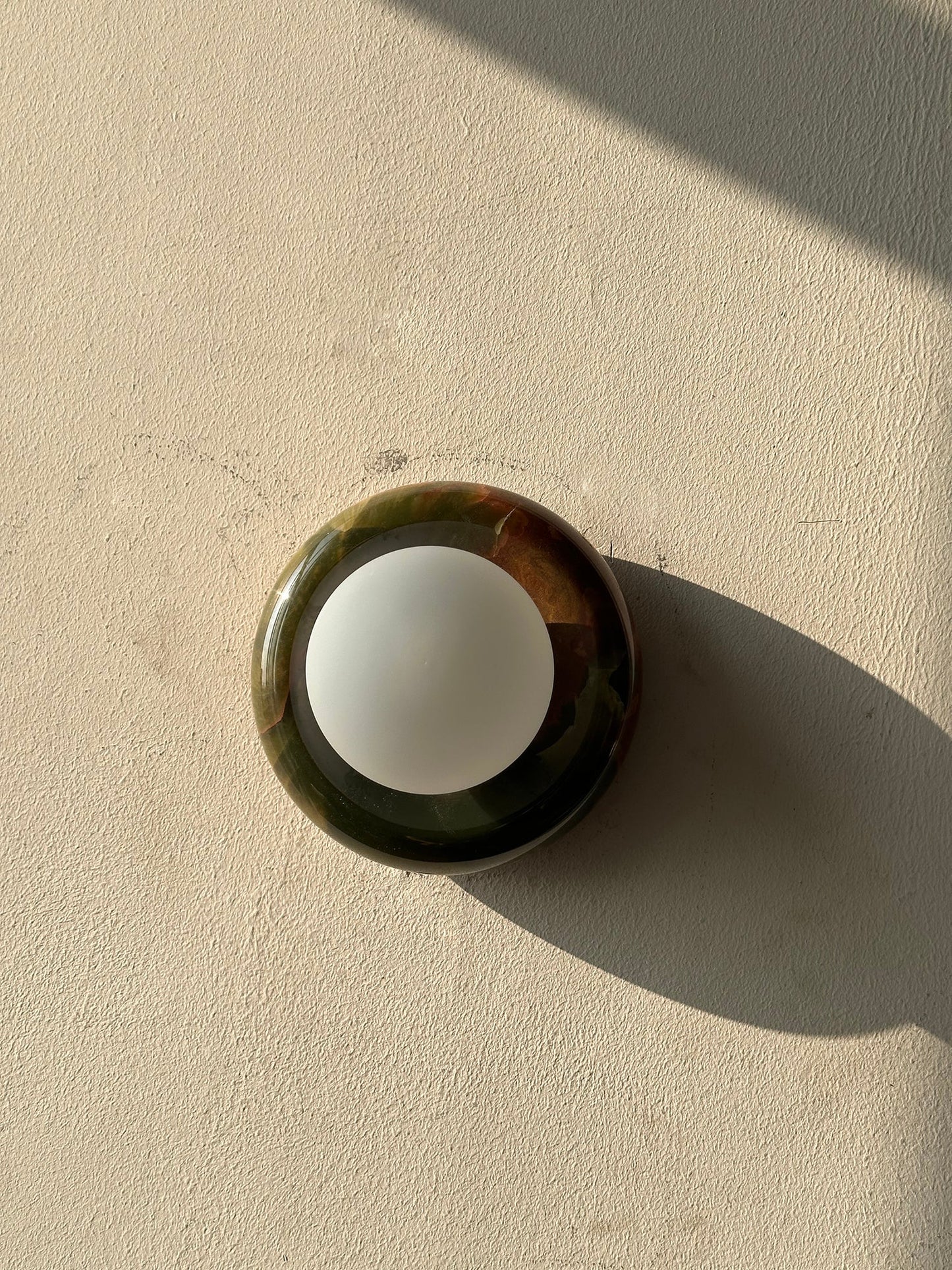 Wall Light | Natural Stone Ring Design