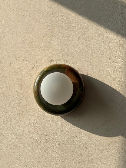Wall Light | Natural Stone Ring Design