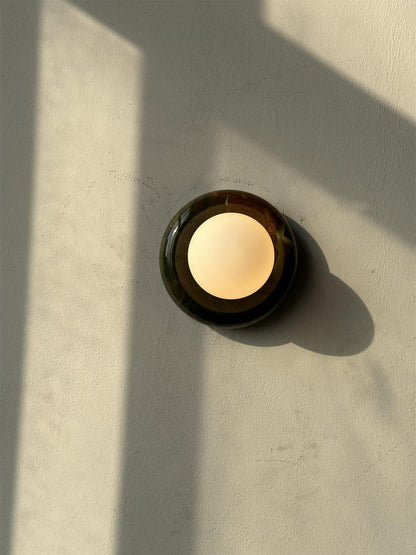 Wall Light | Natural Stone Ring Design
