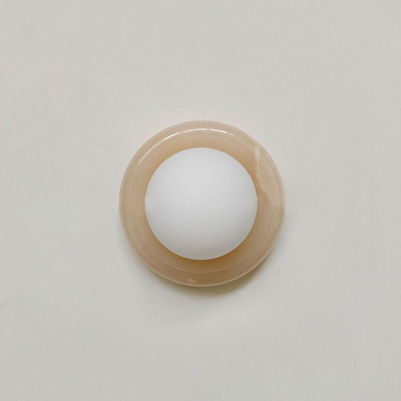 Wall Light | Natural Stone Ring Design
