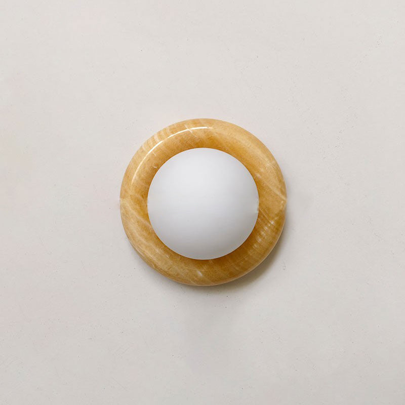 Wall Light | Natural Stone Ring Design