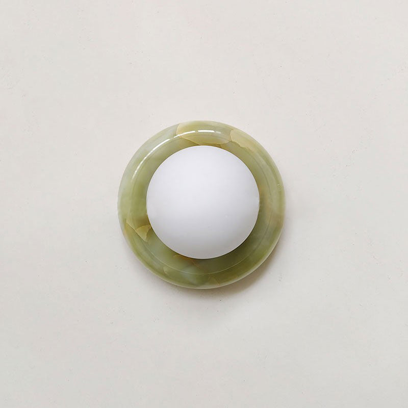Wall Light | Natural Stone Ring Design