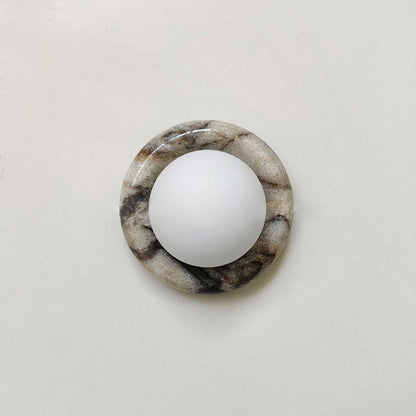 Wall Light | Natural Stone Ring Design