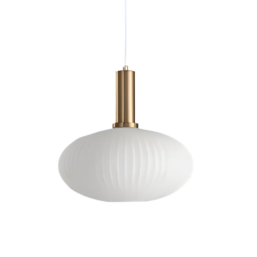 Pendant Light | Ribbed Glass Shade Design