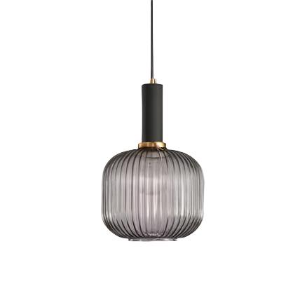 Pendant Light | Ribbed Glass Shade Design