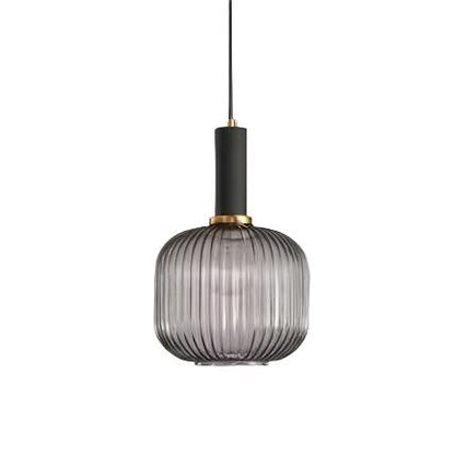 Pendant Light | Ribbed Glass Shade Design