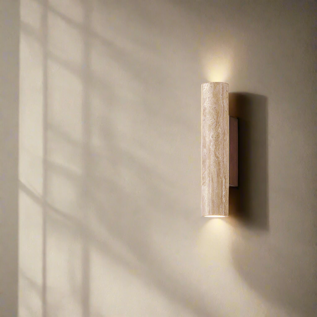 Wall Light | Travertine Up Down Design