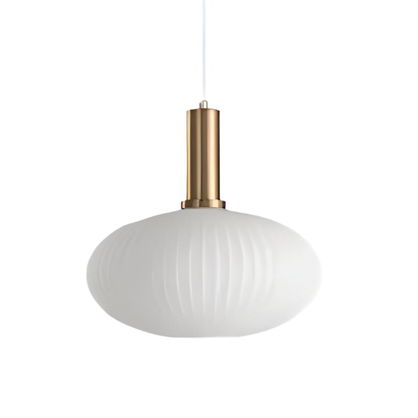 Pendant Light | Ribbed Glass Shade Design