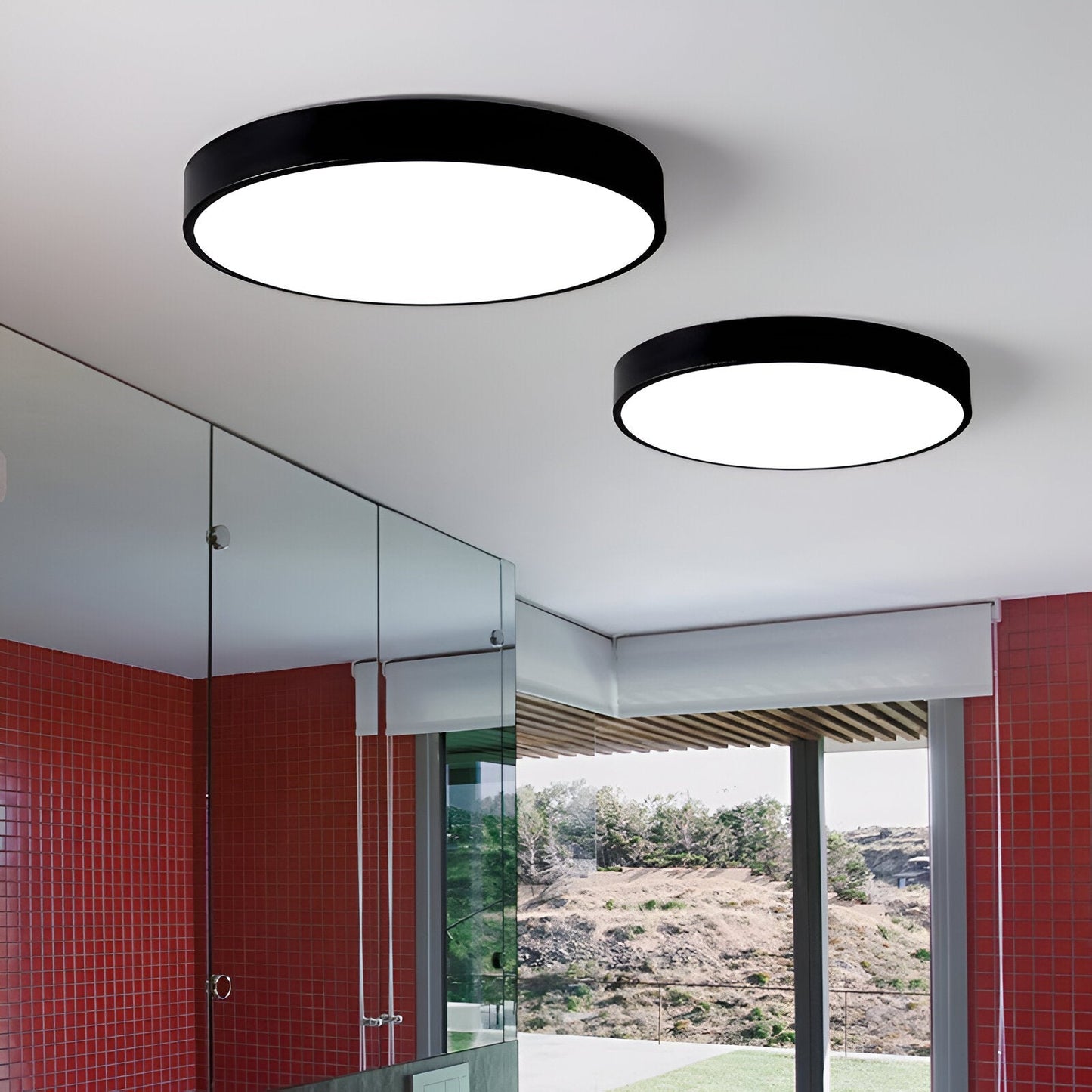 Ceiling Light | Minimalist Round Flush Mount