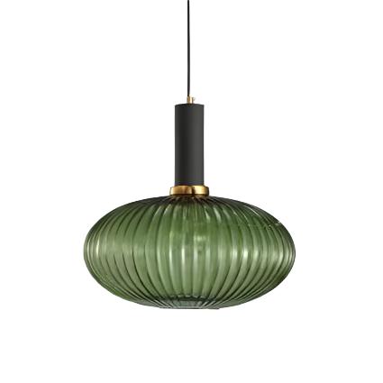 Pendant Light | Ribbed Glass Shade Design