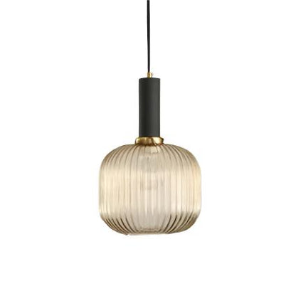Pendant Light | Ribbed Glass Shade Design