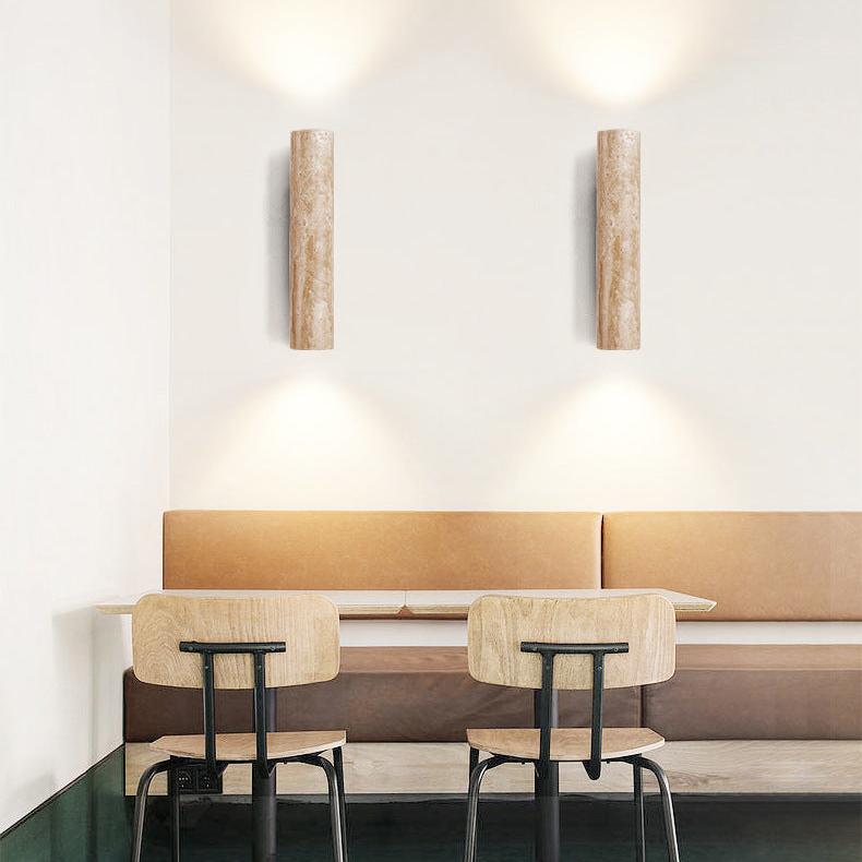 Wall Light | Travertine Up Down Design