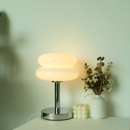 Table Light | Stacked Glass Disc Design
