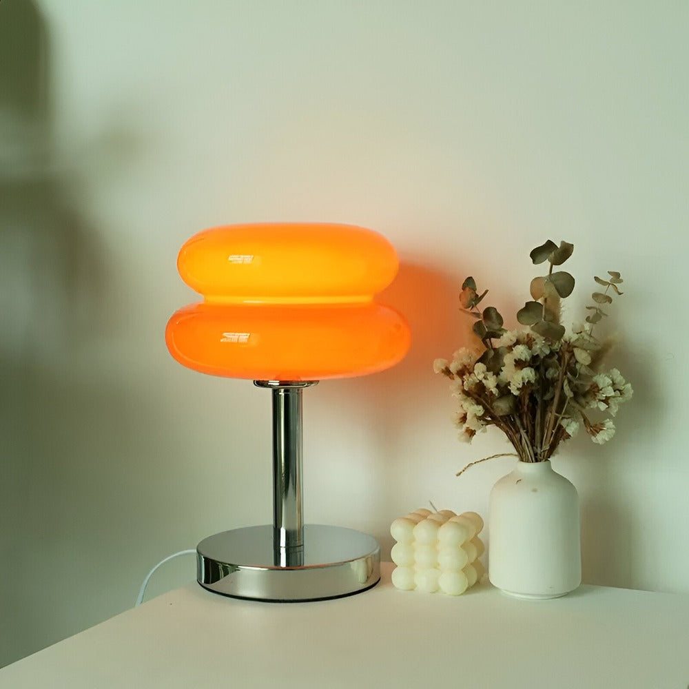 Table Light | Stacked Glass Disc Design