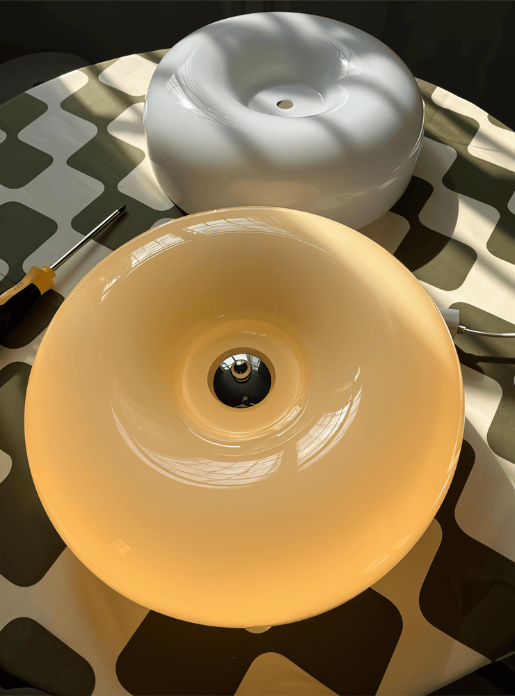 Ceiling Light | Donut Glass Dome Design