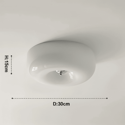 Ceiling Light | Donut Glass Dome Design