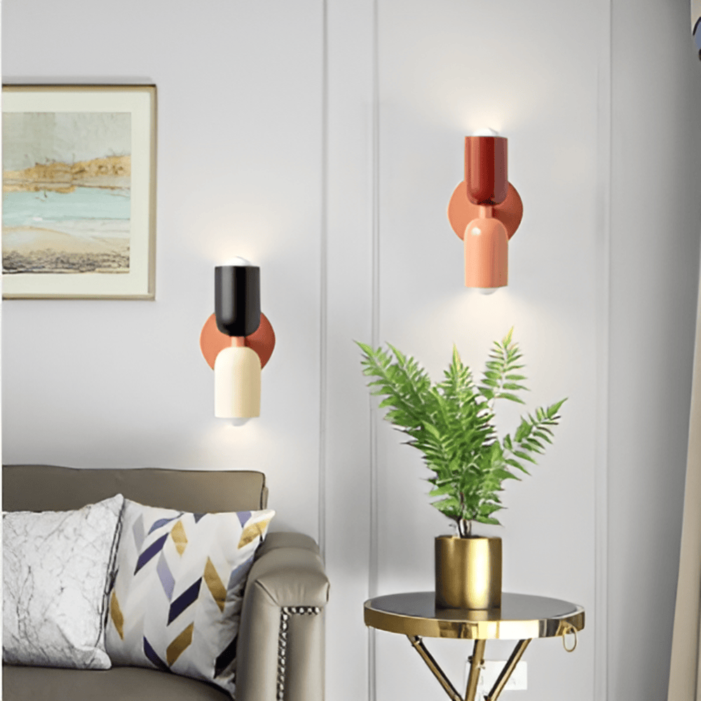Wall Light | Modern Double Capsule Design