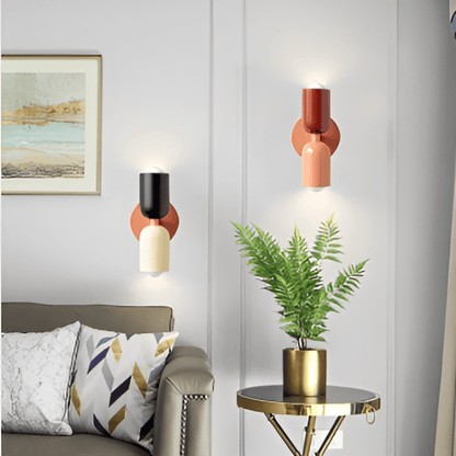 Wall Light | Modern Double Capsule Design
