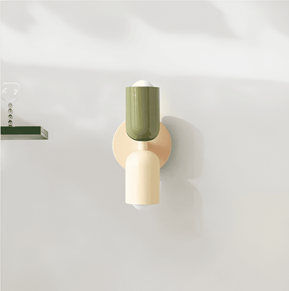 Wall Light | Modern Double Capsule Design