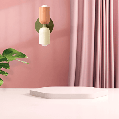 Wall Light | Modern Double Capsule Design