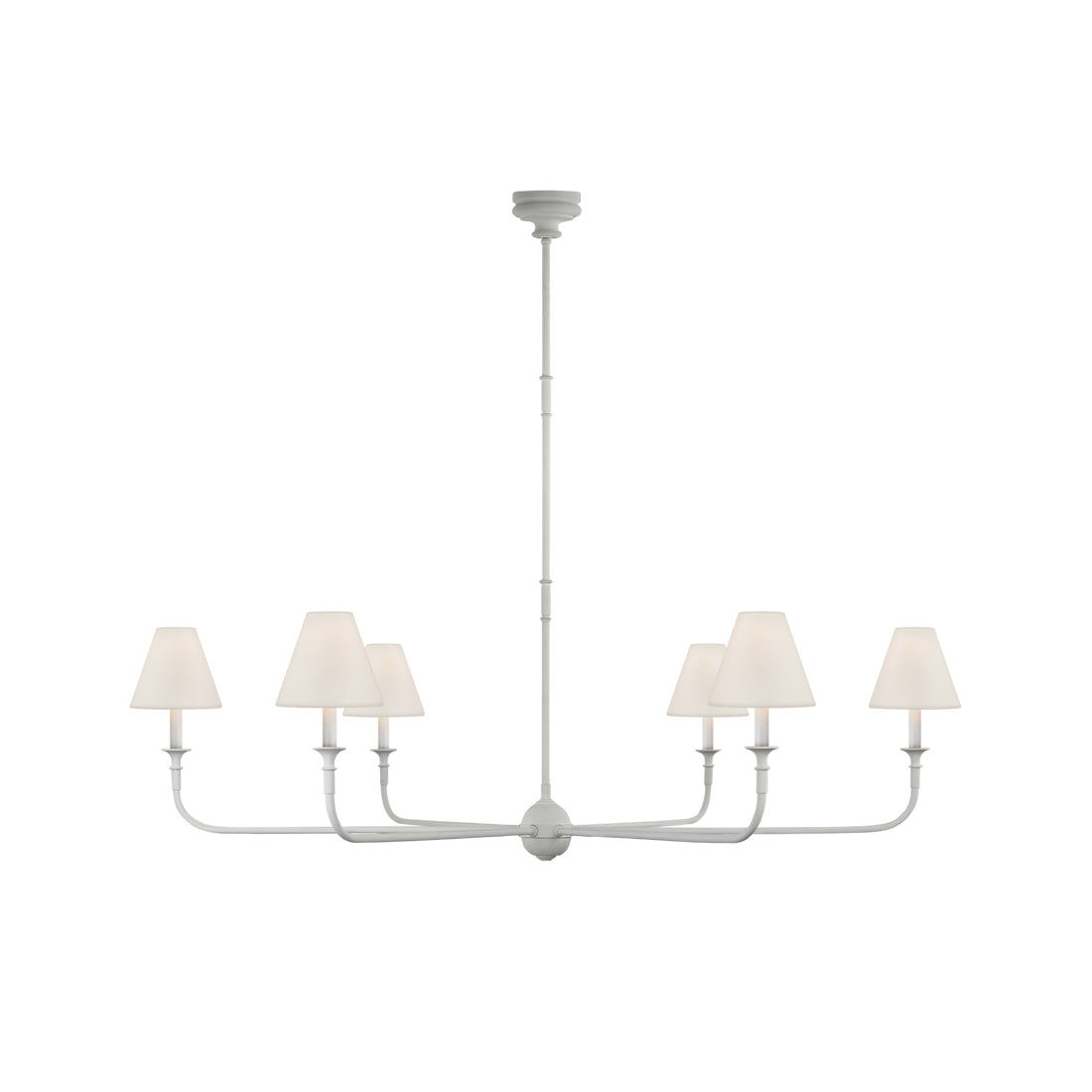 Pendant Light | Vintage Fabric Shade Chandelier