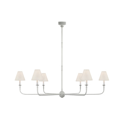 Pendant Light | Vintage Fabric Shade Chandelier