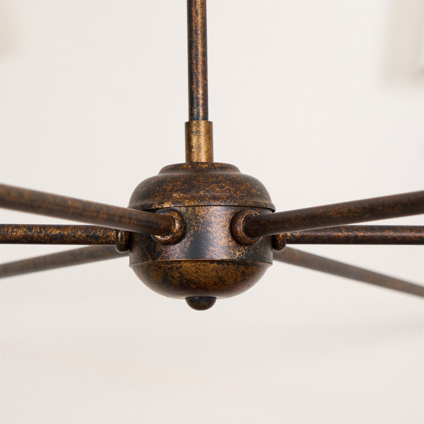 Pendant Light | Vintage Fabric Shade Chandelier