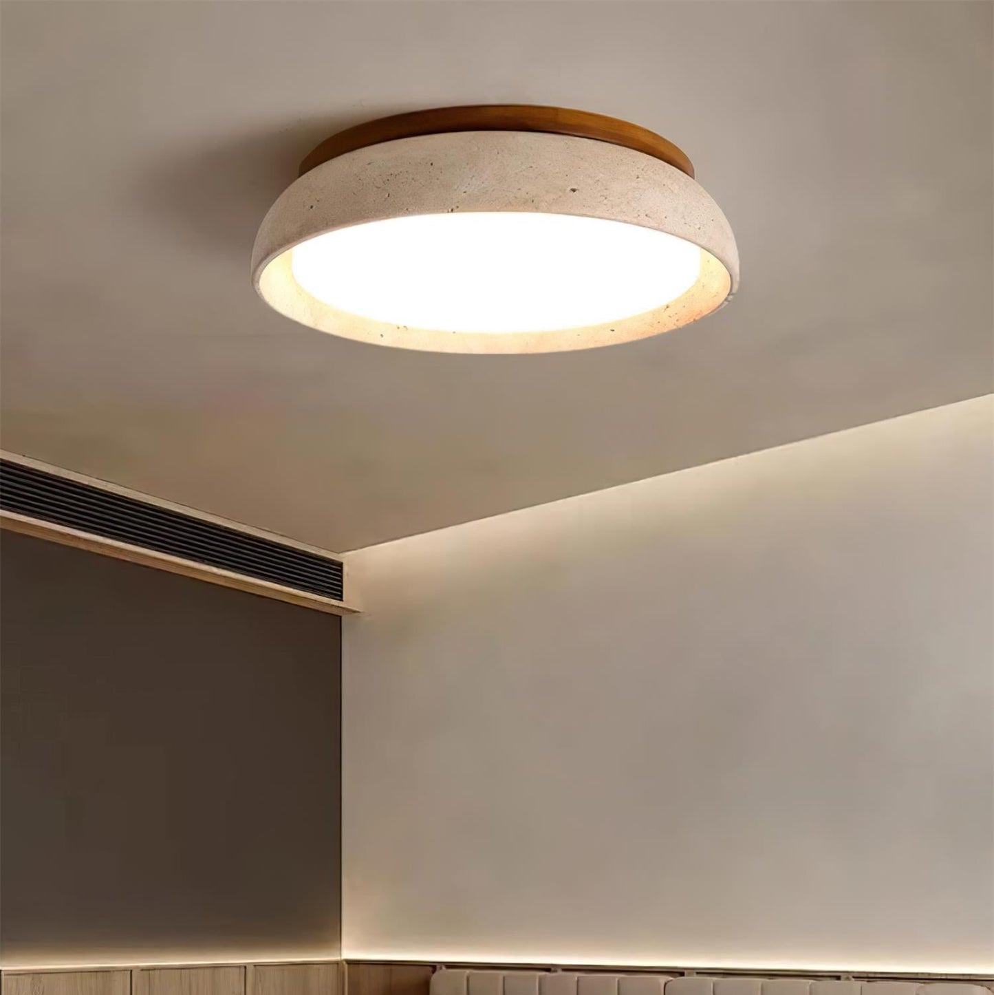 Ceiling Light | Bowl Shape Natural Design