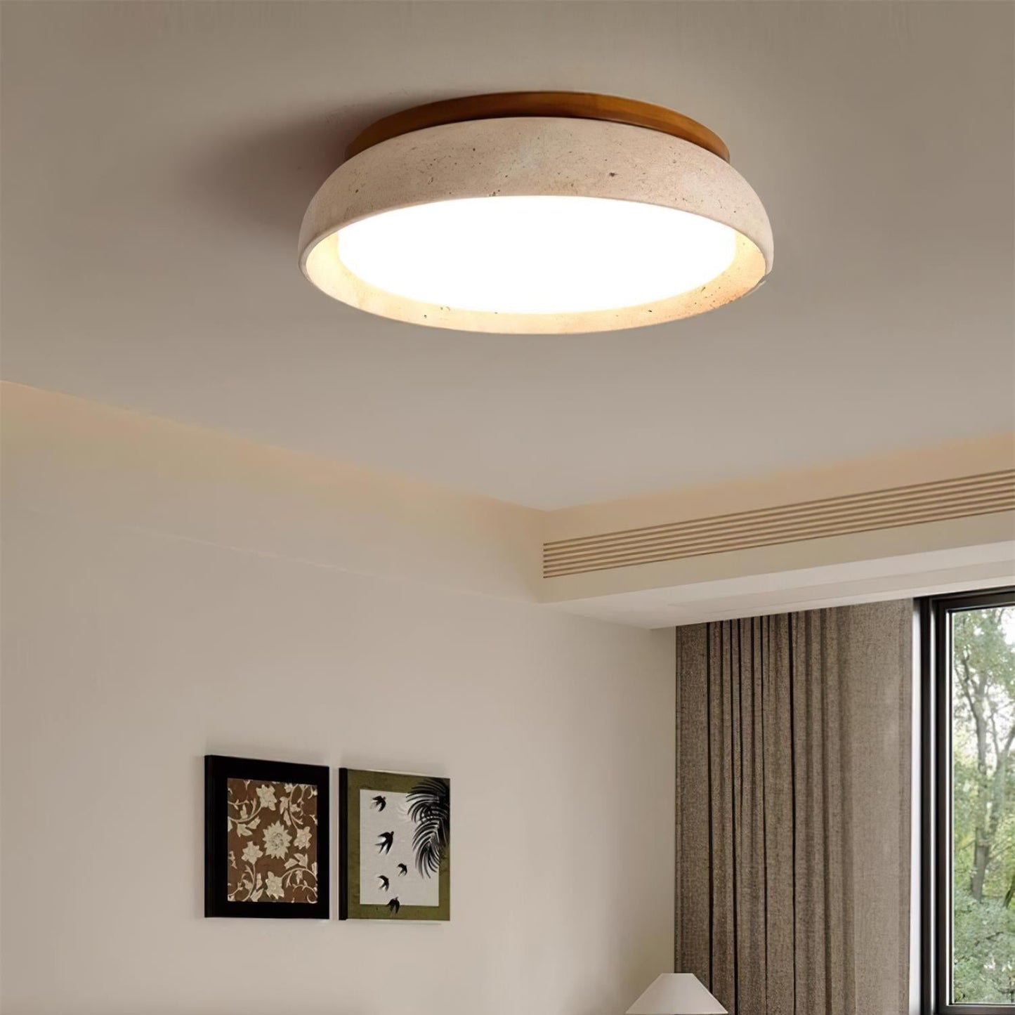 Ceiling Light | Bowl Shape Natural Design