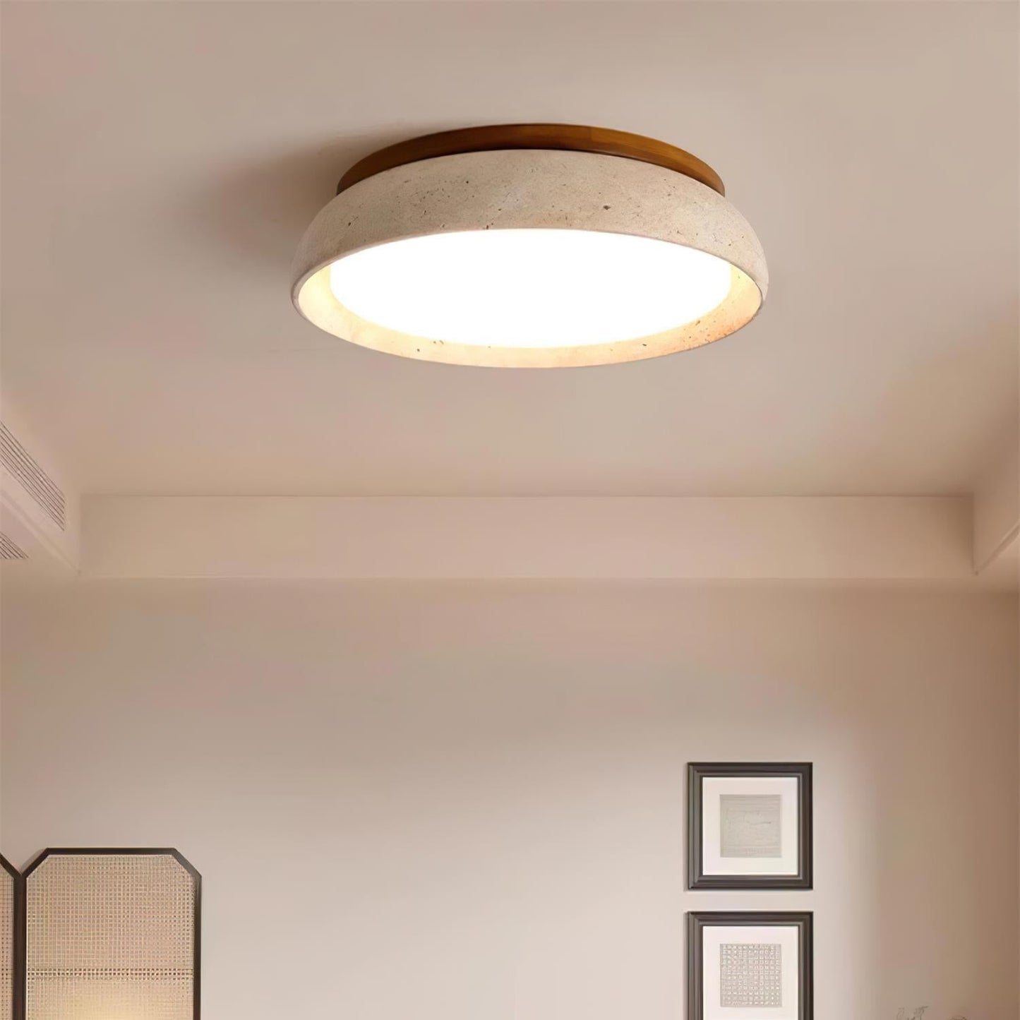 Ceiling Light | Bowl Shape Natural Design