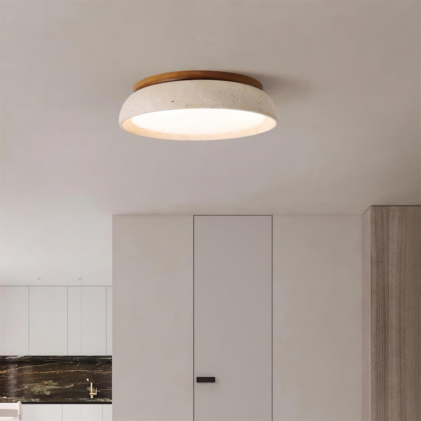 Ceiling Light | Bowl Shape Natural Design