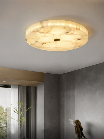 Ceiling Light | Marble Effect Flush Mount