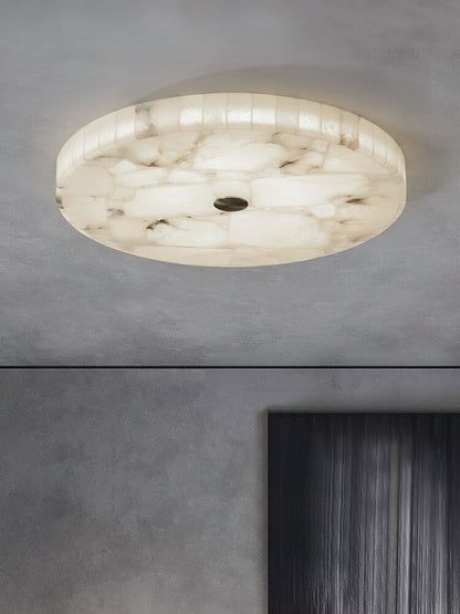 Ceiling Light | Marble Effect Flush Mount