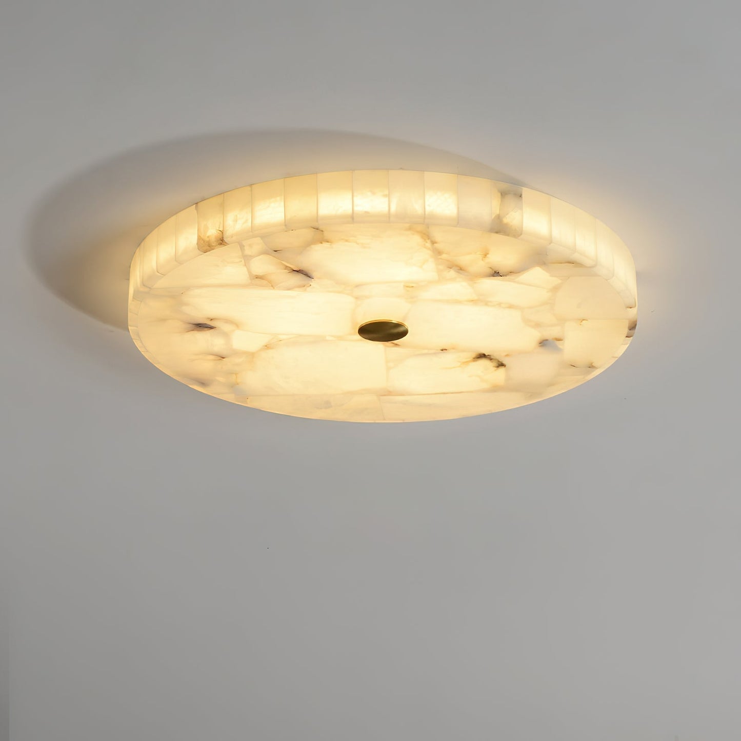 Ceiling Light | Marble Effect Flush Mount