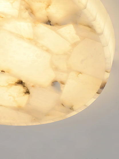 Ceiling Light | Marble Effect Flush Mount