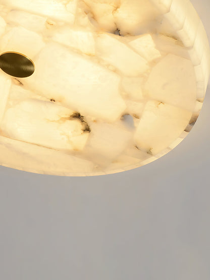 Ceiling Light | Marble Effect Flush Mount