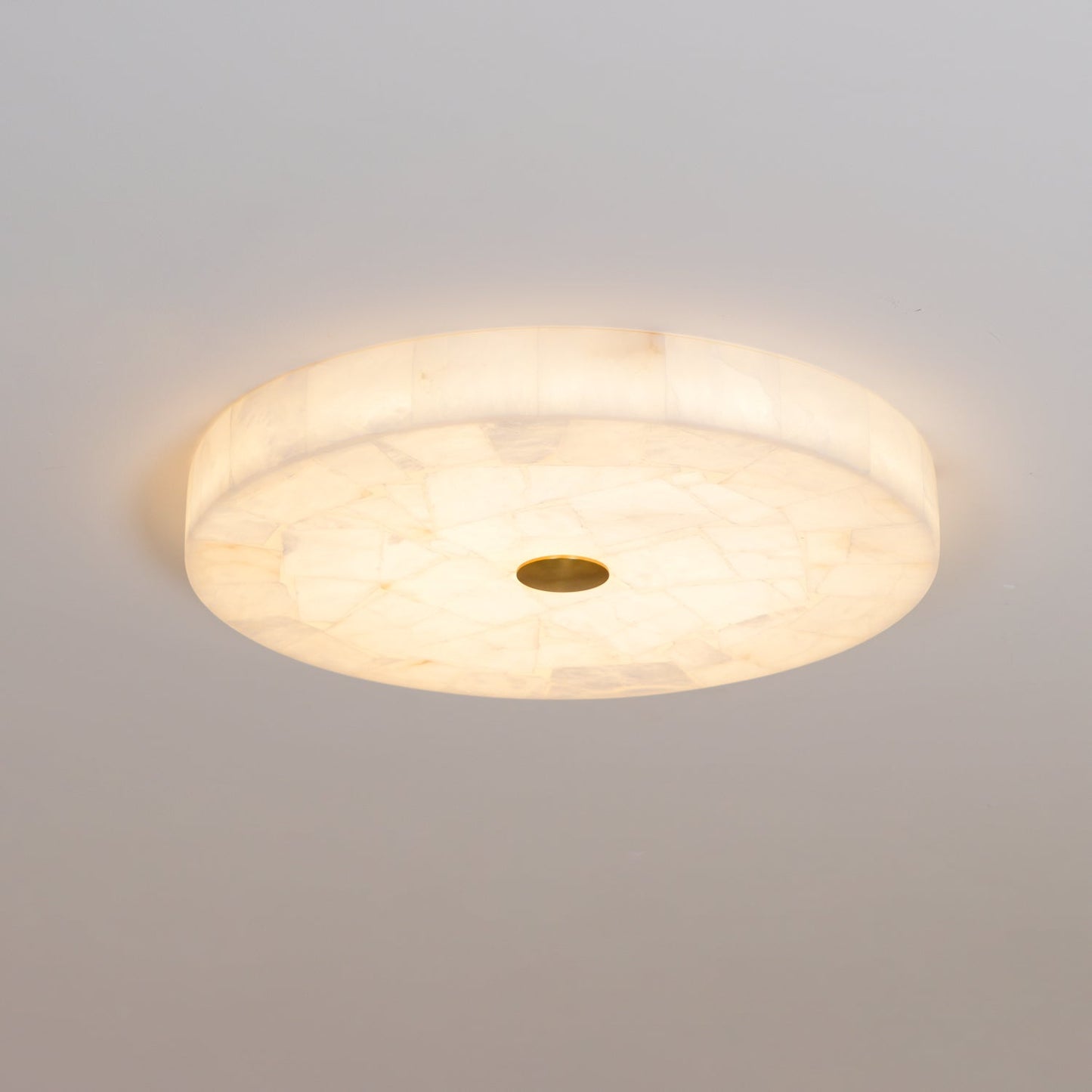 Ceiling Light | Marble Effect Flush Mount