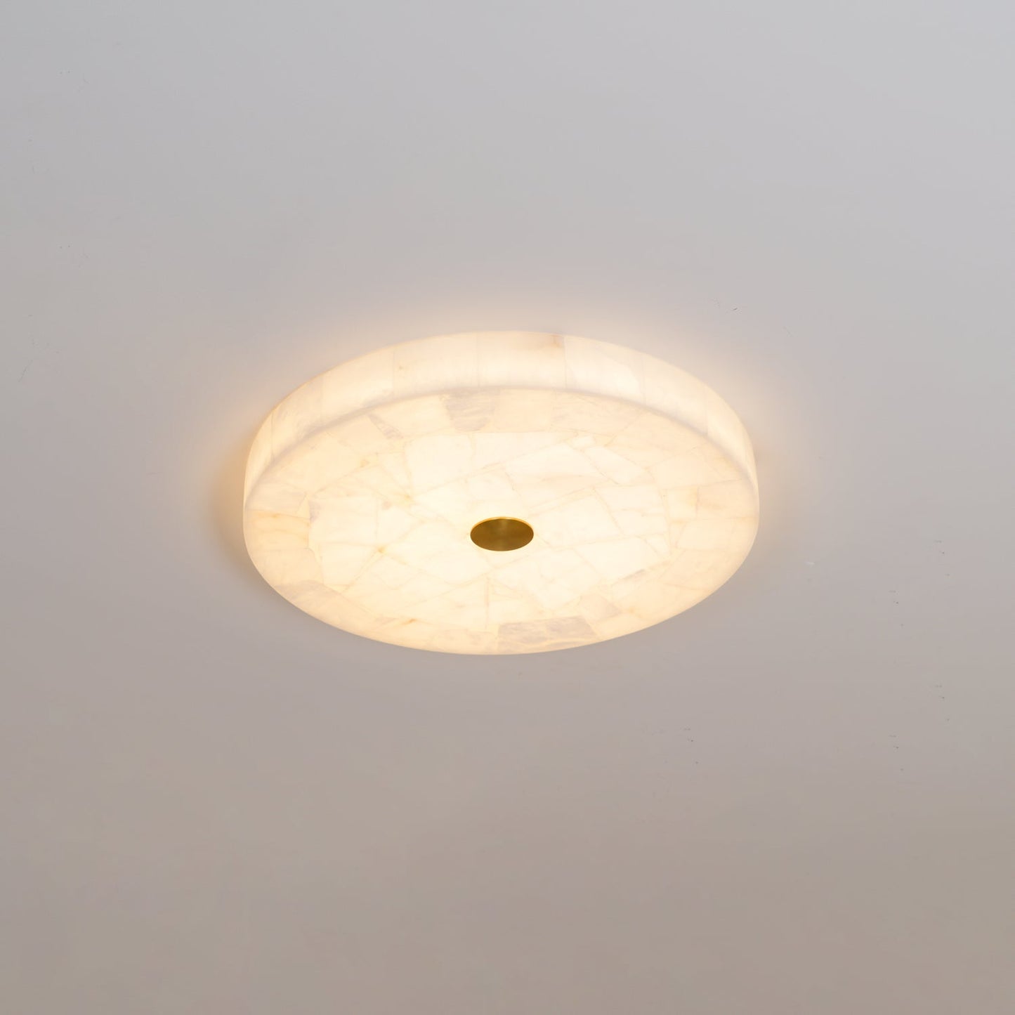 Ceiling Light | Marble Effect Flush Mount