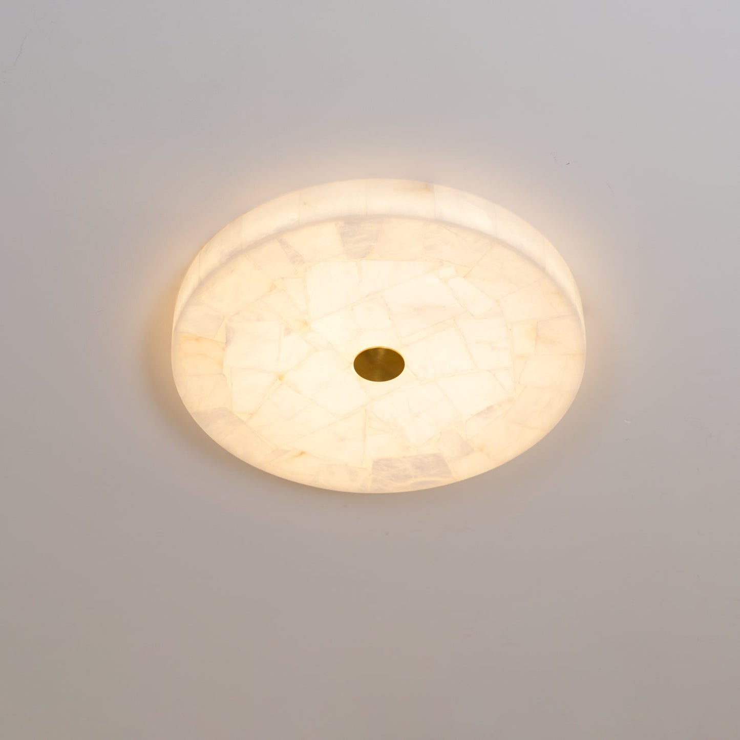 Ceiling Light | Marble Effect Flush Mount