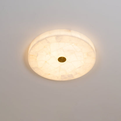 Ceiling Light | Marble Effect Flush Mount