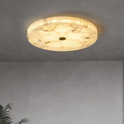 Ceiling Light | Marble Effect Flush Mount